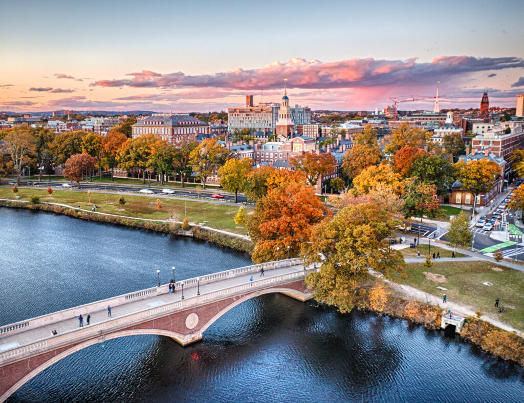 Fall foliage in Cambridge