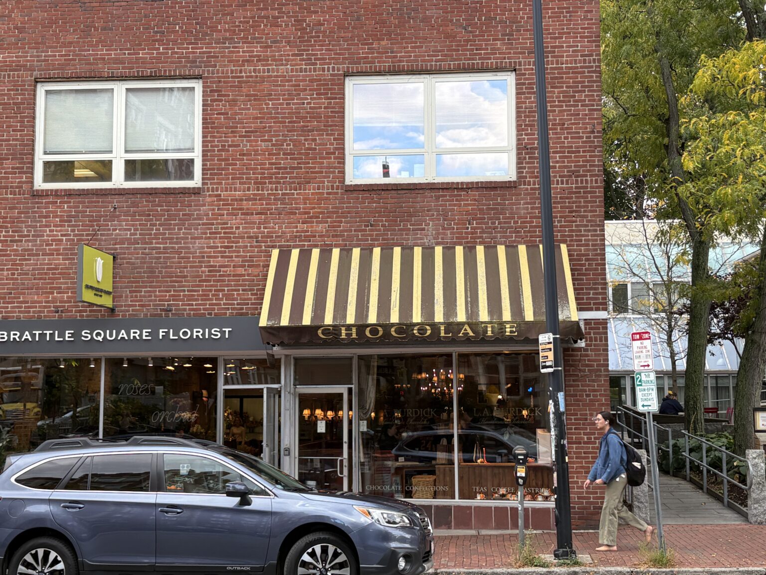 Outside L.A. Burdick