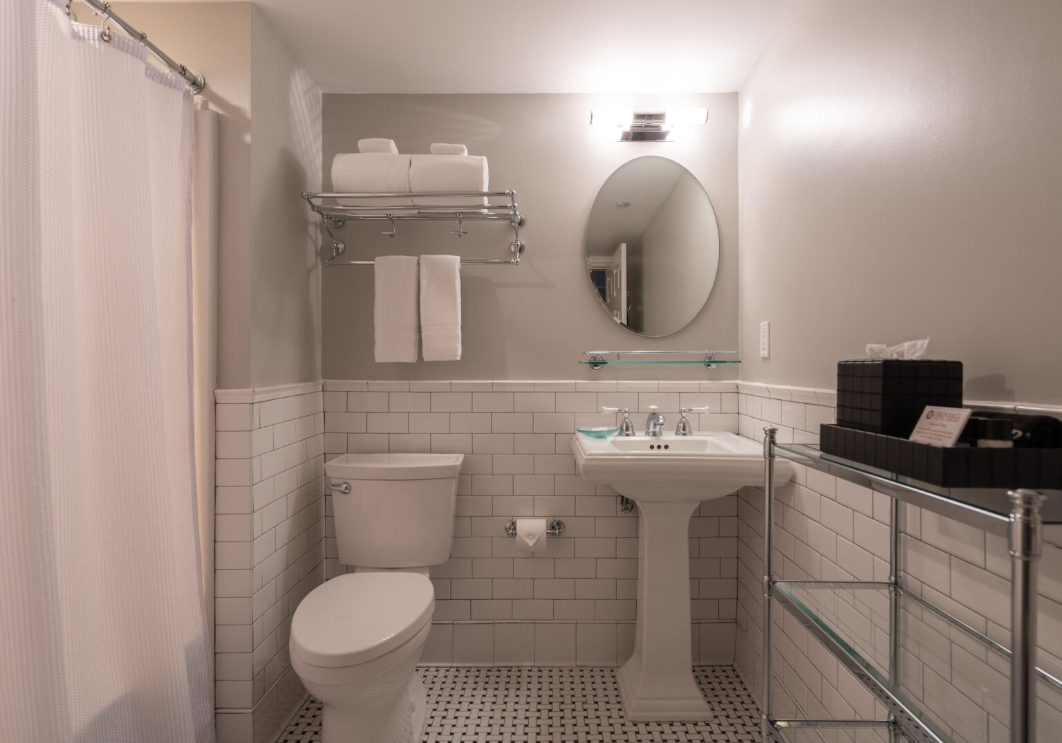 Bathroom at the Kendall Hotel