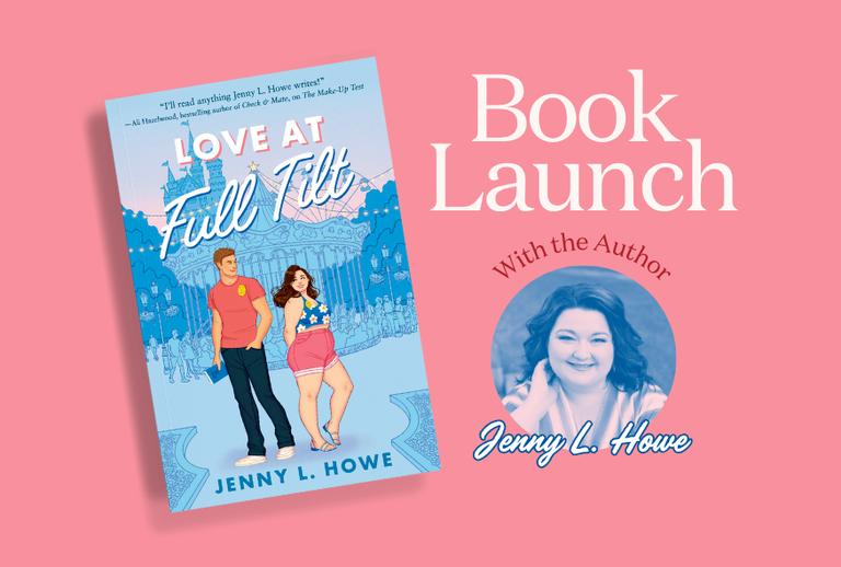 Book Launch. The cover of "Love At Full Tilt."