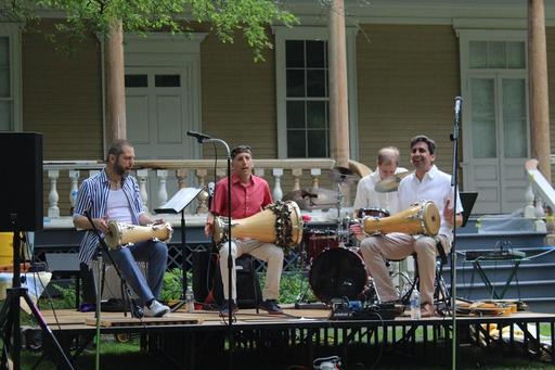 Concert at Longfellow house.
