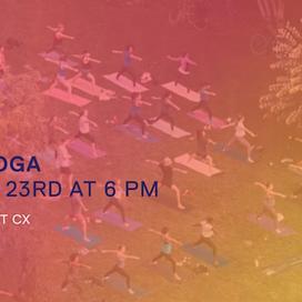 Yoga flyer