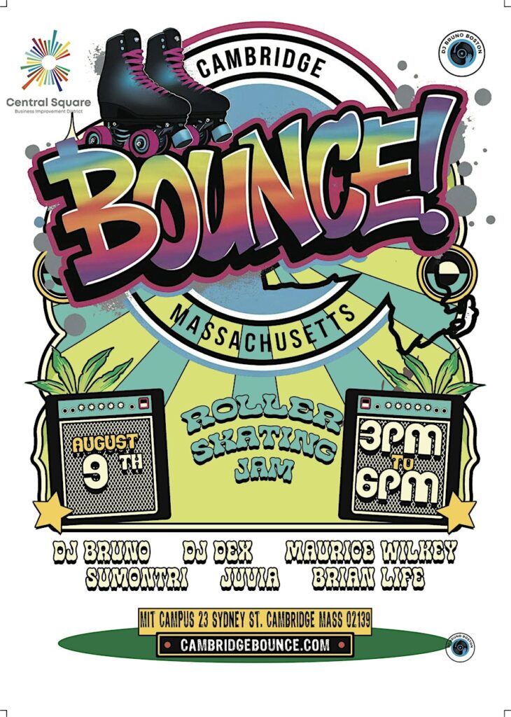 Bounce (roller skating event) flyer.