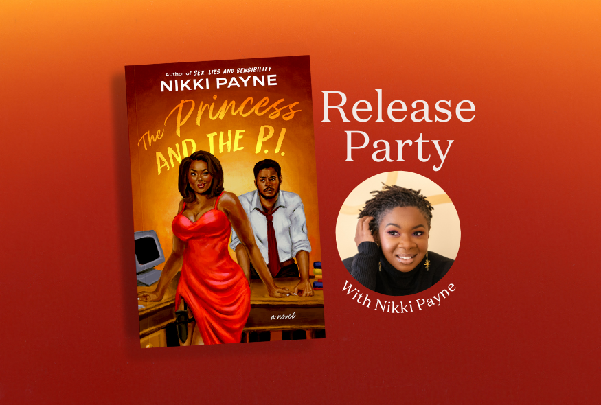 Princess and P.I. Book Release poster