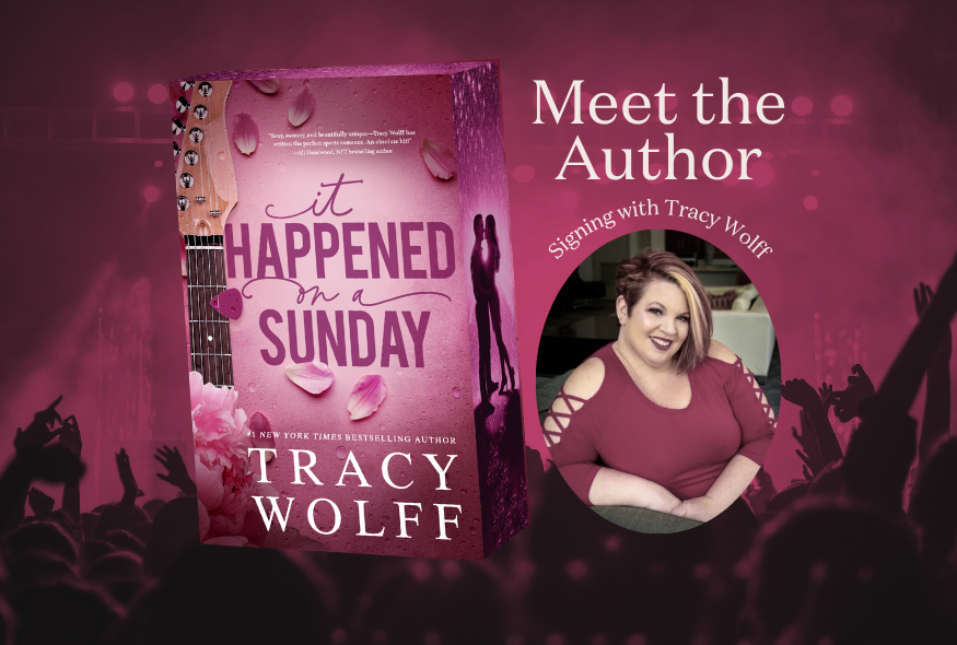 Tracy Wolff event poster