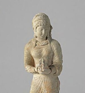 A statue from a Buddhist art collection